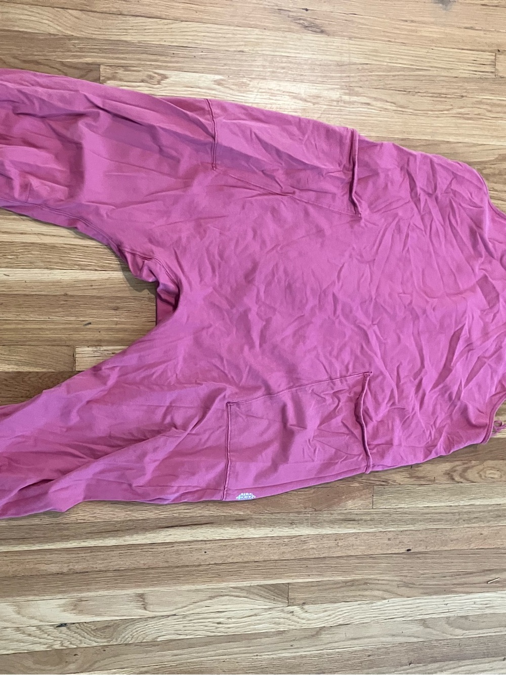 FP Movement by Free People Pink Strappy Jumpsuit Romper - Picture 3 of 3